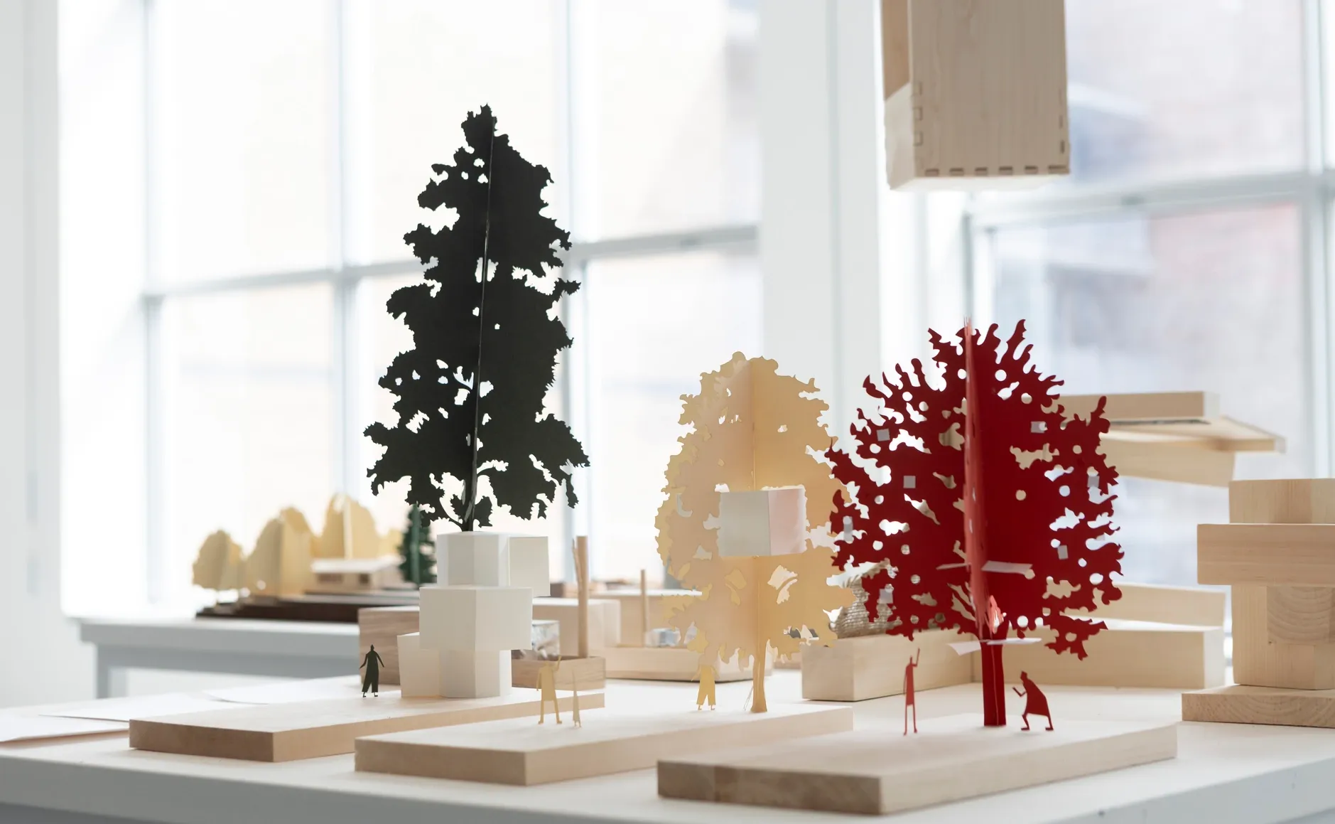 photographie de notre projet à l'annuel de design 2025 - montreal